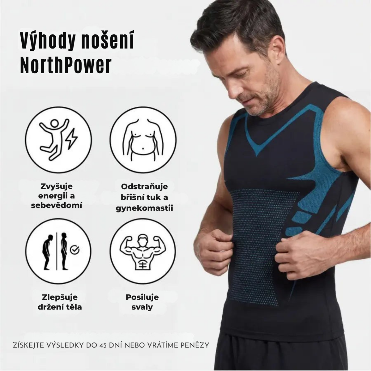 NorthPower s výstřihem do V | Pociťte sílu sebevědomí, tvarování a kontroly