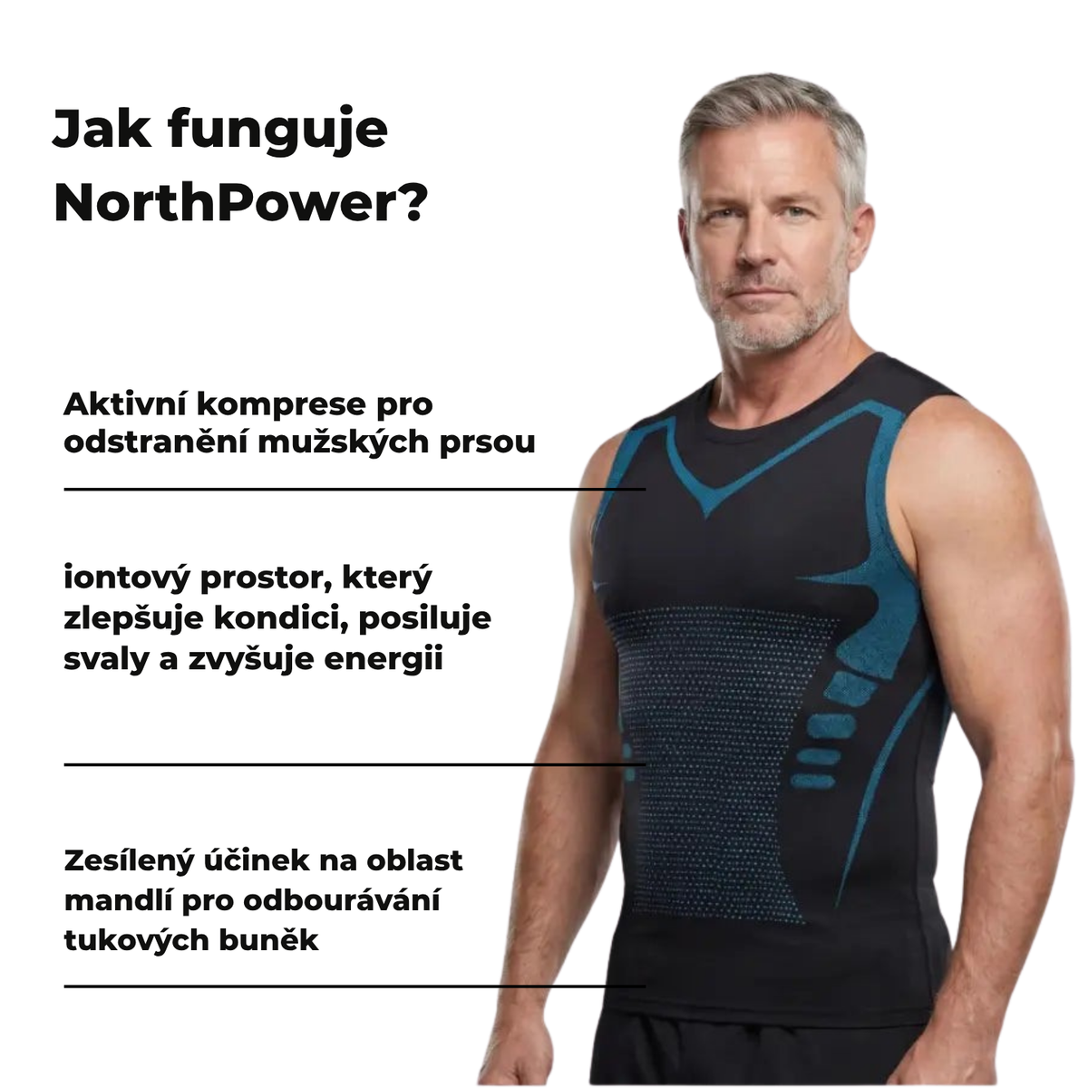 NorthPower s výstřihem do V | Pociťte sílu sebevědomí, tvarování a kontroly